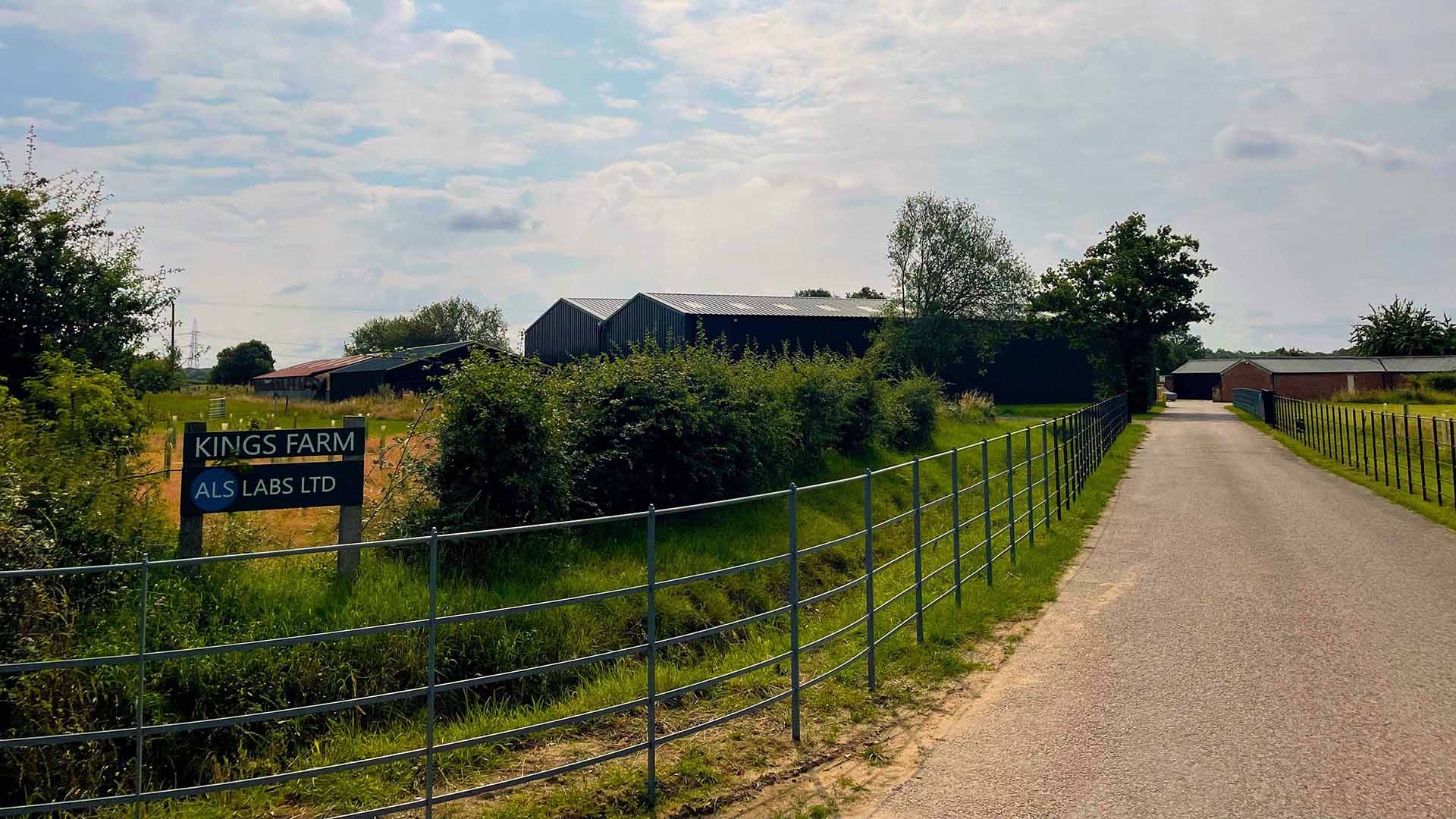 Entrance at Kings Farm, Pebmarsh